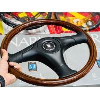 ราคา พวงมาลัย NARDI GARA 3 Wood มือสอง สภาพสวย ไม้เดิม หนังใหม่แท้ แตรแท้ ตรงรุ่น คุณภาพจากอิตาลี่ (20940427295)