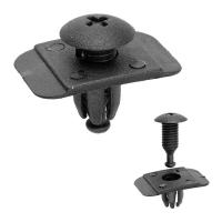 ราคา W3Fender Liner Fastener Rivet Push Clips Retainer for 323 626 929 9 Miata Millenia MPV MX 3 MX 6 Black (20796742527)