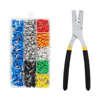 ราคา Crimping Pliers Combination Set PZ0 5 16 Tube Crimping Pliers with 800 Pieces of VE Pin Terminal Set (20747658410)