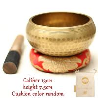 ราคา Nepal Handmade Tibetan Singing Bowl Set Decorative wall dishes Resonance Healing Meditation Chakra singing bowl (13533391404)