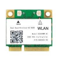 ราคา Dual Band Wireless AC 8260สำหรับ Intel 8260HMW 2 4G 5Ghz 802 11ac 867Mbps Bluetooth Com 4 2 MINI PCI E Wi Fi การ์ดไร้สาย (17089058731)