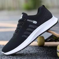 ราคา รองเท้ากีฬาผู้ชายฤดูใบไม้ผลิระบายอากาศรองเท้าตาข่ายแฟชั่นเกาหลีรองเท้าวิ่งระงับกลิ่นกายรองเท้ากันลื่นรองเท้าลำลอง YQM021 (18141503471)