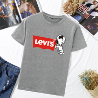 ราคา BK 187 Levis เสื้อยืดแขนสั้นพร้อมส่ง 8สี ลายการ์ตูน ขายดีตามเทรนต์ ลายน่ารัก สีสันสดใส่น่ารัก ใส่ได้ทั้งหญิงและชาย S XXL ปลีก ส่ง (2979468329)