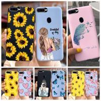 ราคา เคสสำหรับ Oppo F9 Oppo F9 Proเคสโทรศัพท์แบบบางนิ่มลายดอกทานตะวันน่ารักสำหรับ Oppo F9 OppoF9 (10035242119)