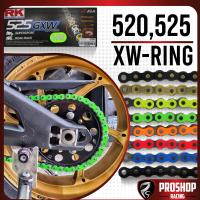 ราคา โซ่ RK 525 ยาว 120 ข้อ XW Ring 8 สี (10344813780)