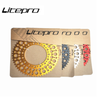 ราคา Litepro MTB Bike Starry Sky 56T 54T 58T Crankset Chainring Alloy Chainwheel For Brompton Folding Bike (21110387019)