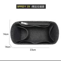 ราคา กระเป๋าผ้าสักหลาด สําหรับใส่จัดเก็บของ LV Speedy Nano16 25 30 (21133051169)