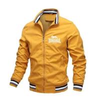 ราคา LONSDALE เสื้อแจ็คเก็ตแฟชั่นผู้ชายเสื้อกันลมเครื่องแบบทหารบอมเบอร์แจ็คเก็ตผู้ชายเสื้อผ้ากลางแจ้งลำลองเสื้อสตรีทแวร์ (20106263832)