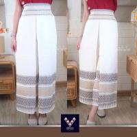 ราคา cod กางเกงแพนเค้กลายไทยฟรีไซต์ vcbrcbr (21176813150)