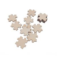 ราคา 50pcs Blank Puzzle Unfinished Wood Puzzle Wooden Jigsaw Puzzles for DIY Kids Color in Crafts Projects (20493388579)