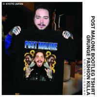 ราคา เสื้อยืดผู้ชาย เสือวง POST MALONE แรปเปอร์ Rapper เสื้อยืด Bootleg แนวสตรีท Street ฮิปฮอป HiphopS 5XL (19524742350)