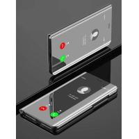 ราคา A2ZSHOP Ultra Soft กระจก 3D เงาดู Samsung Galaxy Note 10 Samsung Galaxy Note10 มุมมองที่ดีที่สุดมุมมองที่ชัดเจนยืนปกหรูหราสมาร์ทล้างคุ้มครองเต็มรูปแบบกระจกเงากรณีโทรศัพท์พลิกสำหรับ Samsung Galaxy Note