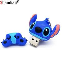 ราคา CODSHANDIAN แฟลชไดรฟ์ USB Lilo Stitchแฟลชไดรฟ์ Usb 4GB 8GB 16GB 32GB U Disk เมมโมรี่สติ๊ปน่ารักปากกา64GB USB แฟลชไดรฟ (3769418426)