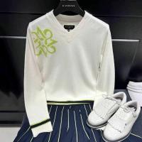 ราคา St Andrews ผู้หญิงเกาหลีชุดกอล์ฟสีบล็อกสลิมฟิตคอวีแขนยาวเสื้อกันหนาวกอล์ฟทุกการแข่งขัน (21199303990)