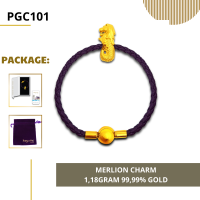 ราคา Puregold 99 99 สร้อยข้อมือ ลาย Singapore Merlion 1 18g ทองคำแท้จากสิงคโปร์ (19063440365)
