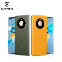 ราคา SmartDevil Plating Solid Color Original Vegan Leather Phone Case For Huawei Mate 50 Pro Case Mate 40 Pro Mate 30 Pro P60 Pro Huawei P60 Mate 40E All inclusive Phone Case (19046713535)
