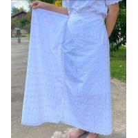 ราคา เสื้อลูกไม้ปักฉลุ เสื้อลูกไม้คอจีน เสื้อลูกไม้คอจีนแขนสั้น เสื้อลูกไม้ คอกลม ผ้าถุงลูกไม้ ไม่อัดกาว แยกชิ้น ผ้าลูกไม้ (20912433114)