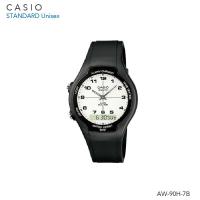 ราคา นาฬิกาข้อมือ Casio Analog Digital Combination รุ่น AW 90H Series รุ่น AW 90H 2B AW 90H 7B AW 90H 9E (19444013604)