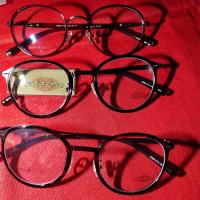 ราคา กรอบแว่นสายตาทรงมนกลมจากเกาหลีพลาสติกผสมโลหะไททาเนียมอย่างดีบางเบานน 16 3 g (15643359906)