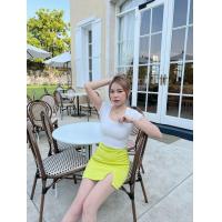 ราคา กระโปรงเอวสูง กระโปรงแหวกข้าง กระโปรงผ่าหน้า ผ้าฮานาโกะ ทรงสวย (12539700340)