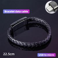 ราคา คลังสินค้าพร้อม Gratis Ongkir สร้อยข้อมือหนัง5A ไมโคร USB Type C กำไลลวดสายเคเบิลต่อโทรศัพท์ดาต้าแบบชาร์จเร็วสายชาร์จข้อมูลแบบพกพาใช้ได้กับโทรศัพท์ (20333613528)