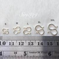 ราคา CODsare13fghf ตะขอเงินแท้92 5 ตะขอตัวเอส ตะขอข้อมือ เงินแท้925 เลทเงิน อะไหล่เงิน อะไหล่เงินแท้ ตะขอเงิน (20176033963)