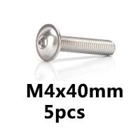 ราคา M2 M2 5 M3 M4 M5 M8 M6 304เหล็กสแตนเลสกลมหัวสกรูหัวปุ่มสกรูหกเหลี่ยมด้านในด้วยเครื่องทำปกเสื้อสกรูระบบเมตริกสลักเกลียวยาว3มม 40มม (20186899016)