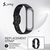 ราคา S Way Soft ซิลิโคนสายรัดสำหรับ Samsung Galaxy Fit2 SM R220สร้อยข้อมือสายนาฬิกาเปลี่ยนได้สำหรับ Samsung Galaxy Fit2 (7817150598)