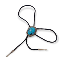 ราคา โบโลไทด์ เทอร์ควอยซ์ Bolo Tie ใส่ได้ทั้งกับชุดคาวบอย หรือเสื้อเชิ้ตกระดุมหน้าสุดคลาสสิก สวย เท่ ไม่เหมือนใครด้วย สร้อยคาวบอย โบโลไทด์ (15658967791)