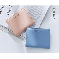 ราคา WEICHEN Forever youngแท้ กระเป๋าสตางค์ใบสั้น กระเป๋าตังค์ใบสั้นผู้หญิง กระเป๋าตังค์แฟชั่น สไตลเกาหลีP5910 1 (15247985983)