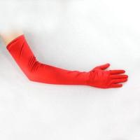 ราคา AC33 4 ถุงมือยาว เลยศอกสีแดง ความยาว 21 นิ้ว Long Gloves (8446120065)