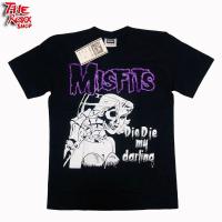 ราคา ความน่ากลัว เสื้อวง Misfits SP 345 เสื้อวงดนตรี เสื้อวงร็อค เสื้อนักร้อง (20950865585)