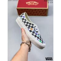ราคา แวนส์ Vans Authentic Anaheim Series Colorful Checkered Sneakers ของ แท้ Outdoor Shoes รองเท้าผ้าใบ ได้ทั้งชายหญิง แฟชั่นสตรีท ระบายอากาศได้ รองเท้าผ้าใบ รองเท้าบุรุษและสตรี (20771400760)
