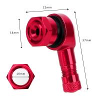 ราคา ก้านวาล์วอะลูมินัมอัลลอยมุม90องศา1คู่ก้านยางล้อรถจักรยานยนต์ก้านวาล์วไม่มีที่สิ้นสุดสำหรับชิ้นส่วนขอบล้อ CNC ขอบล้อรถจักรยานยนต์ (20209641653)