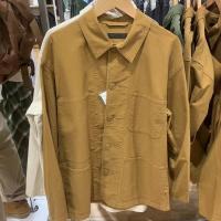 ราคา UNIQLO แจ็คเก็ตคู่รักของครอบครัวชายและหญิงเสื้อทรงหลวมสไตล์เดียวกันแจ็คเก็ตมีกระดุม459588 (20149657576)