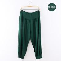 ราคา Loose Dance Practice Clothing Harlan Radish Pants Adult Black Body Dance Cropped Pants Dancing Yoga Female Modal (19641607676)
