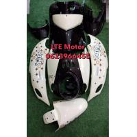 ราคา ชุดสี เฟรม fino เก่า ฟีโน่ เก่า ฟีโน่ คาร์บู ปี 2007 2012 เกย์เดี่ยว 10 เกย์ แยก 9 ชิ้น สีครีมตัดน้ำตาล พร้อมติดลายตามรูป (10721366172)