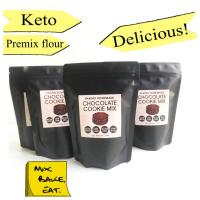 ราคา แป้งคุกกี้แป้งอัลมอนด์ ช็อกโกแลต Almond Chocolate Cookie Mixed Powder by Shiraj Homemade KETO friendly (17204633030)