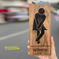 ราคา ป้ายห้องน้ำ ป้ายไม้แกะสลักด้วยเลเซอร์ ป้ายห้องน้ำรวม ป้ายห้องน้ำวินเทจ ป้ายห้องน้ำชาย ป้ายห้องน้ำหญิง modern ป้ายไม้ ป้ายไม้แขวน (17818793508)