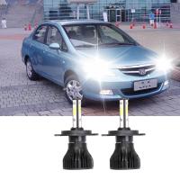 ราคา สำหรับฮอนด้าซิตี้ SEL 4th Gen 2003 2008 2X H4 6000พันC Omboไฟหน้ารถมอเตอร์ไซค์แบบLEDหลอดไฟชุดแปลงไฟต่ำสูง (4730796116)