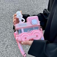 ราคา การ์ตูนน่ารักใหม่สำหรับเด็ก530มล ขวดน้ำพร้อมหลอดสำหรับดื่มน้ำดื่มแบบพกพาถ้วยน้ำ530มล OUA3783ขวดน้ำรูปทรงรถสุดสร้างสรรค์ (19805904418)