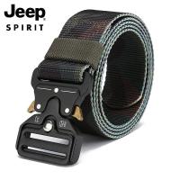 ราคา JEEP SPIRIT แฟชั่นเข็มขัดผ้าแคนวาสผู้ชายเรียบง่าย (18347528246)