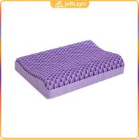 ราคา WBLight Bed Pillow Cervical Pillow Washable Comfortable Ergonomic Bedding Pillow Neck Pillow for Adults (20816095004)