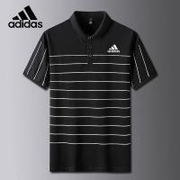 ราคา Adidas เสื้อโปโลผู้ชายแขนสั้นคอปกเสื้อยืดคอปกผ้าฝ้ายแท้เสื้อกีฬาสำหรับฤดูร้อน (15661576323)