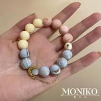 ราคา MONIKO สร้อยข้อมือกระต่าย บุคลิกภาพ เครื่องประดับ ของขวัญ ปรับได้ ไล่ระดับสี สีชมพู สไตล์เกาหลี สร้อยข้อมือคู่รัก (18616387365)