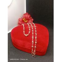 ราคา สร้อยคอนาคลายเม็ดมะยมหนัก2สลึง สร้อยโรสโกลด์ (8198882709)