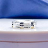 ราคา แหวนเงินแท้92 5 สอดขนหางช้างไทยแท้ แท้ทั้งเส้น 3แถว 3มงคล (10308753072)