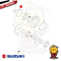 ราคา แหวนล็อค เฟืองเกียร์ CIRCLIP CRANK BALANCER DRIVEN GEAR แท้ Suzuki Shogun 125 (10960849452)