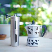 ราคา mokapot 3cup 150 ml ที่บดกาแแฟมือหมุน สแตนเลส หม้อต้มกาแฟสด อลูมิเนียมอัลลอยมีน้ำหนักเบา แข็งแรง ทนทาน เครื่องชงกาแฟ (11300282184)