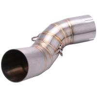 ราคา Motorcycle Motorbike Middle Exhaust Middle Mid Link Pipe Connector for Z900 2017 2018 Without Exhaust Muffler (20724254654)